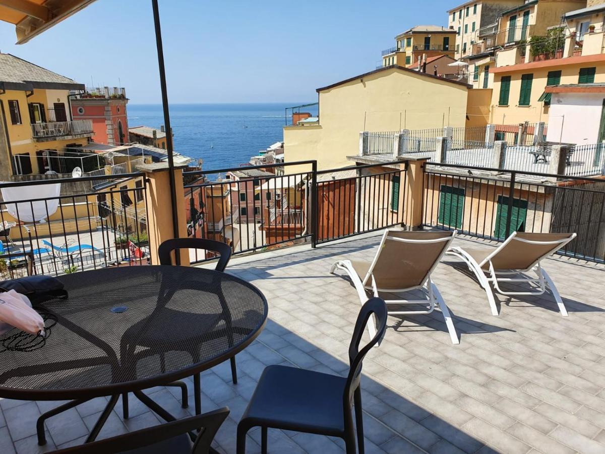 Ca Vivaldi Penthouse 5Terreparco Apartment Riomaggiore Luaran gambar