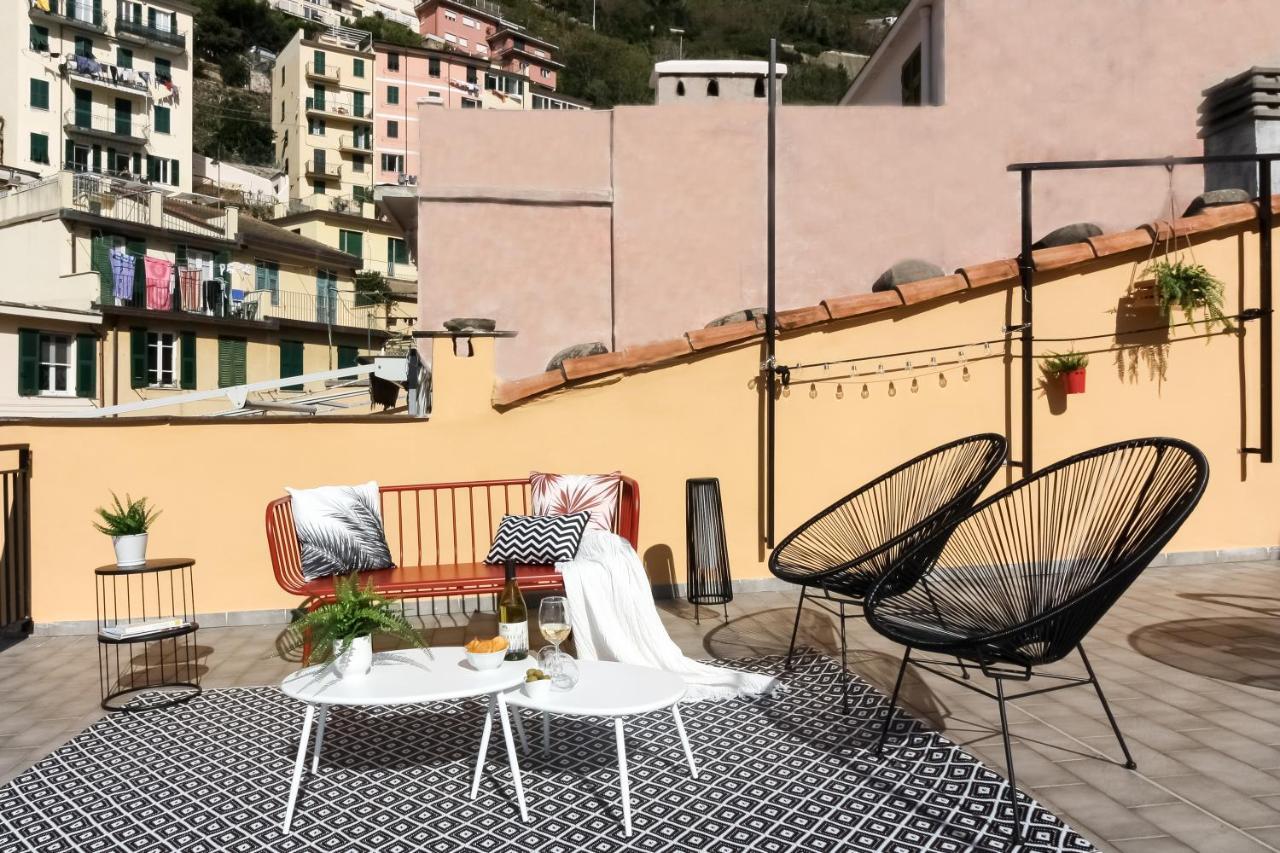 Ca Vivaldi Penthouse 5Terreparco Apartment Riomaggiore Luaran gambar