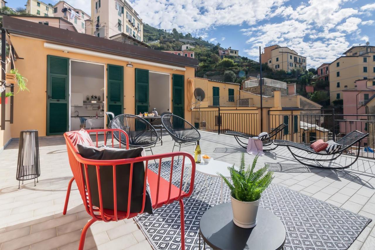 Ca Vivaldi Penthouse 5Terreparco Apartment Riomaggiore Luaran gambar