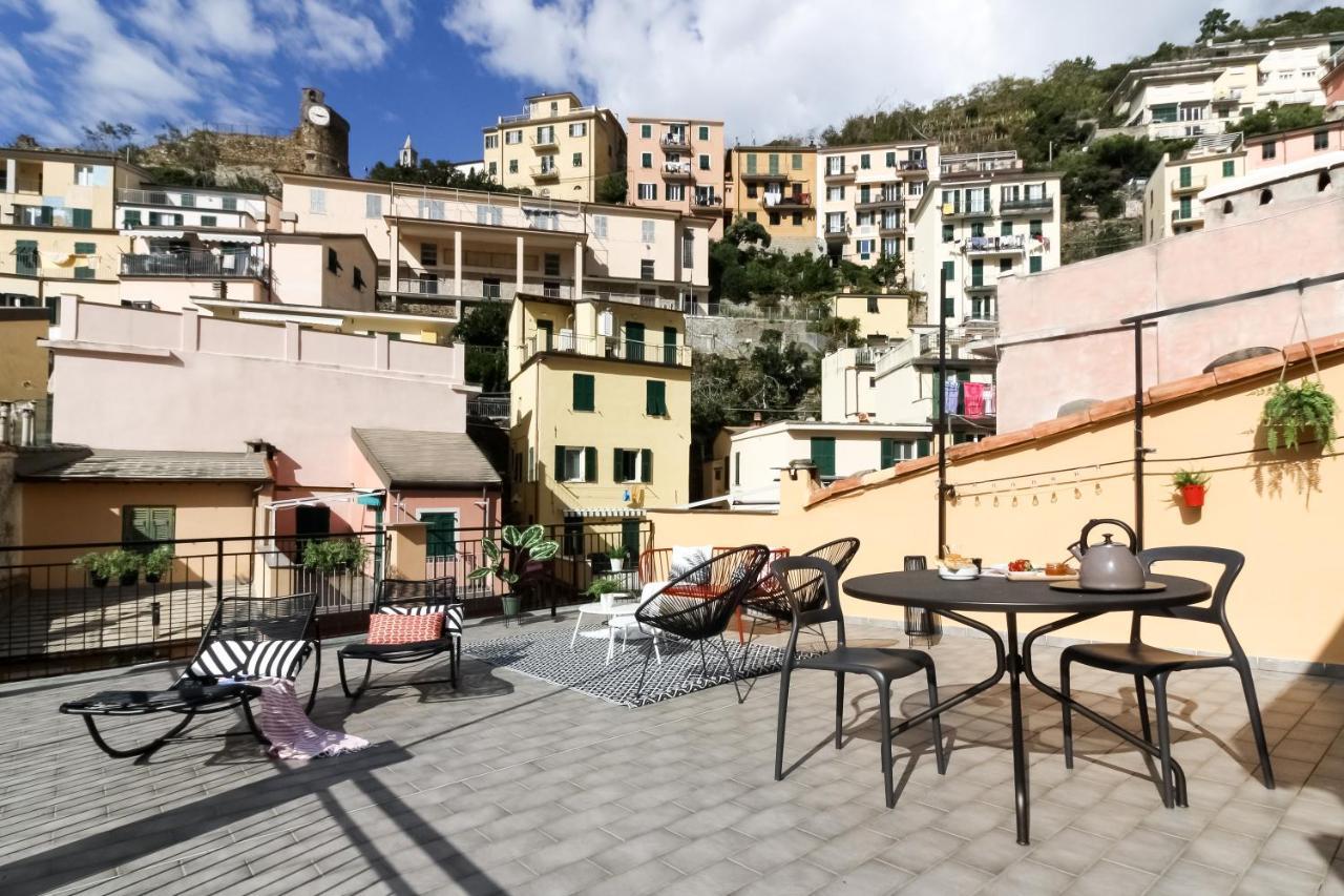 Ca Vivaldi Penthouse 5Terreparco Apartment Riomaggiore Luaran gambar