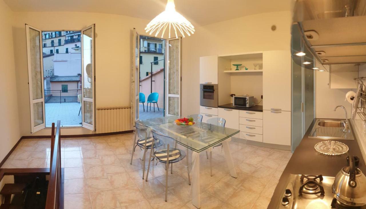 Ca Vivaldi Penthouse 5Terreparco Apartment Riomaggiore Luaran gambar